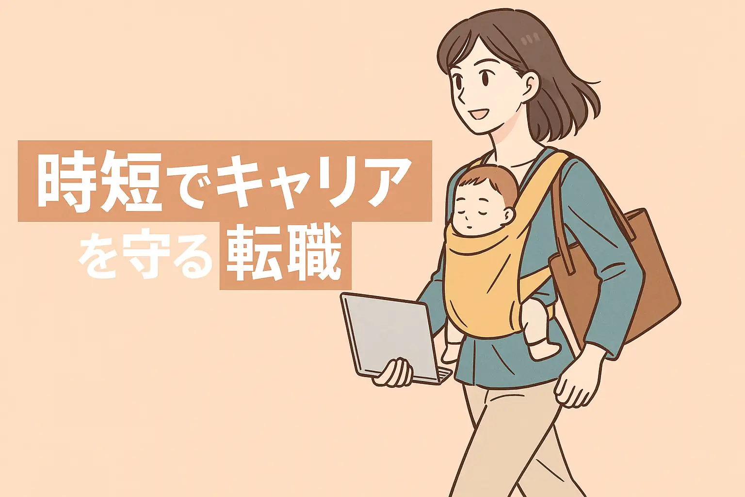 時短でキャリアも守る転職サポート
