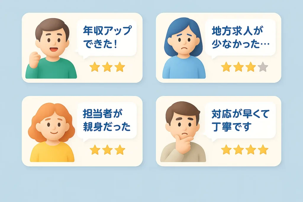 リアルミーキャリアの口コミ・評判